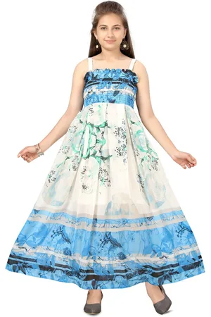 HERE&NOW Floral Print Georgette Maxi Dress
