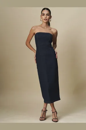 Chemistry Denim Bodycon Midi Dress
