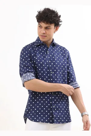 Terra Luna Men Opaque Printed Casual Shirt