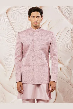 Vastramay Embroidered Two Piece Slim Fit Bandhgala Jodhpuri