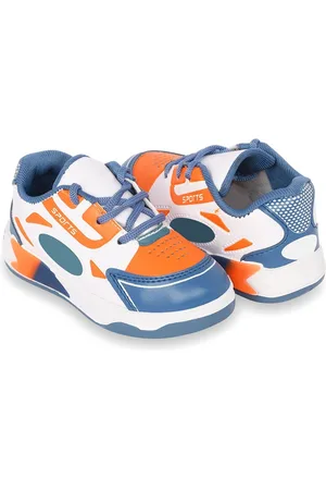 BAESD Kids Printed Suede Lace-Ups Mid-Top Sneakers