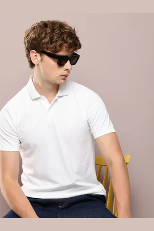 Kook N Keech Solid Polo Collar T-shirt