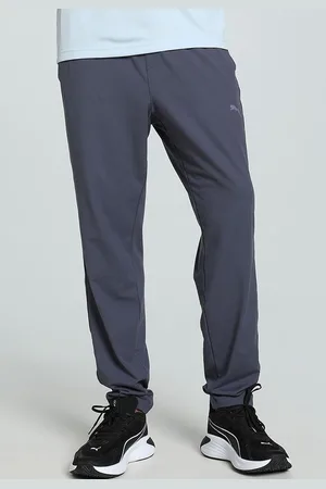PUMA Cloudspun Men Brand Logo Printed Mid Rise Training Track Pants