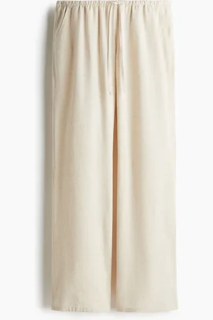 H&M Women Straight Drawstring Trousers