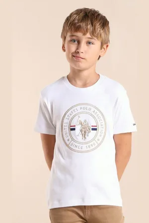 Ralph Lauren Boys Brand Logo Printed T-shirt