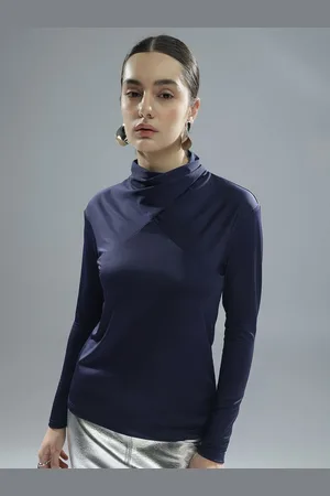 H&M Women High Neck Jersey Top