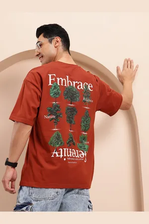 Mast & Harbour Men Printed Relaxed Fit T-shirt