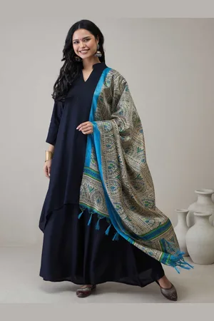 InWeave Women Regular Kurta with Palazzos & With Dupatta