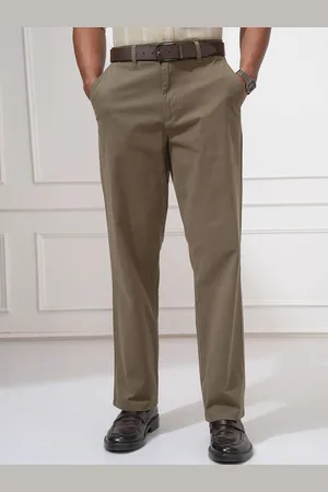 LocoMotive Men Relaxed Fit Cotton Chinos Trousers