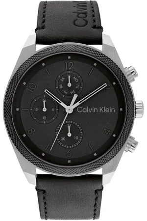 Calvin Klein Men Impact Multi function Analogue Leather Watch 25200364
