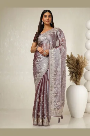 Soch Embellished Beads and Stones Organza Saree