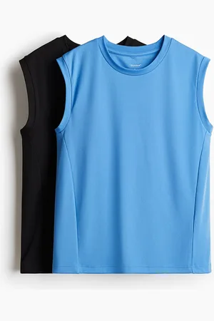 H&M 2-Pack Sports Vest Tops With Dry Move