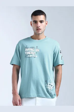 Flying Machine Men Printed T-shirt