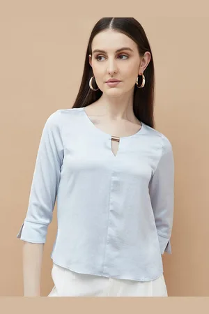Lifestyle Women Round Neck Top