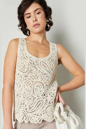 Max Collection Women Scoop Neck Cotton Top