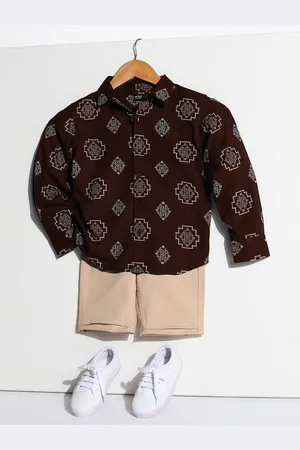HOOP Kids Boys Slim Fit Shirts
