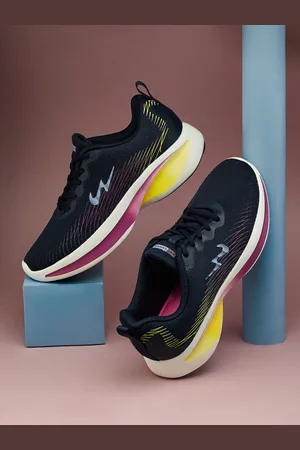 Campus Women Mesh Lace-Ups Fastening Running Shoes