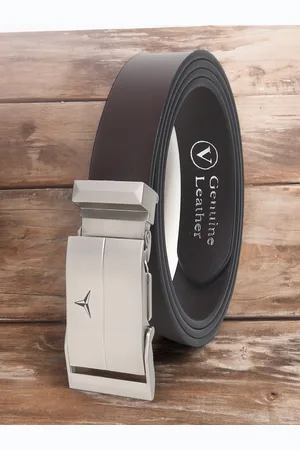 Provogue Men Textured Leather Formal Belt
