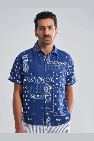 Terra Luna Men Opaque Printed Casual Shirt
