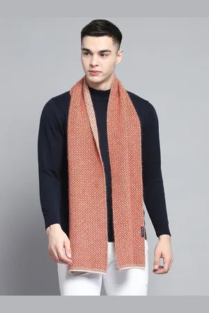 Monte Carlo Men Merino Wool Mufflers