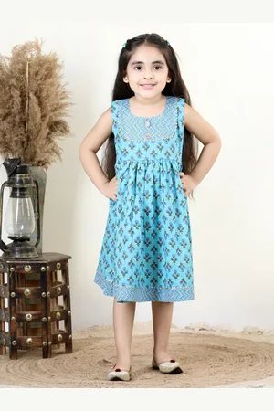 Sangria Ethnic Motifs Printed Fit & Flare Dress