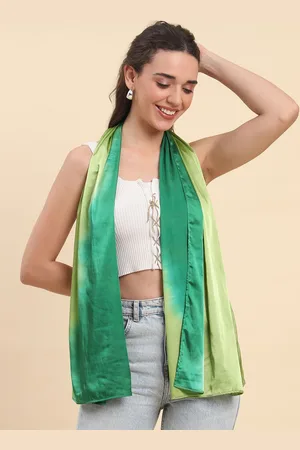 La Vastraa Women Ombre Satin Scarf