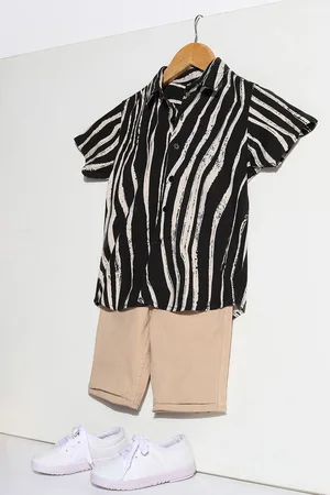 HOOP Kids Boys Slim Fit Shirts