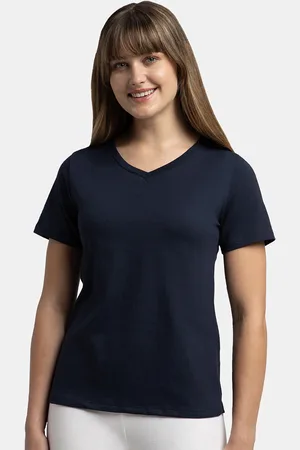 Jockey Super Combed Cotton Rich Fabric Relaxed Fit T-shirt-AW89