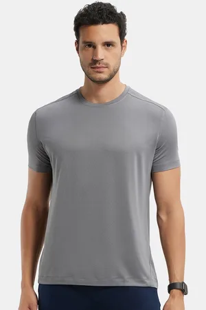 Jockey Recycled Microfiber Stretch Fabric Breathable Mesh Tshirt-MV37