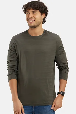 Jockey Super Combed Supima Cotton Solid Round Neck Full Sleeve Tshirt-IM22