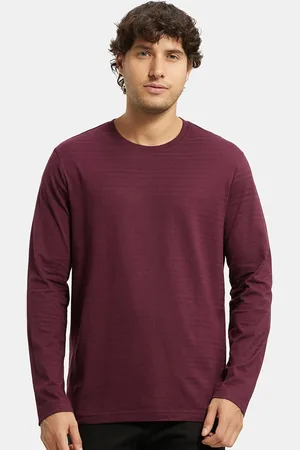 Jockey Super Combed Supima Cotton Solid Round Neck Full Sleeve T-shirt-IM22