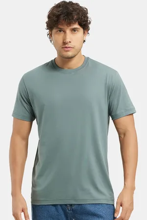 Jockey Combed Cotton Rich Round Neck Half Sleeve Tshirt-2714