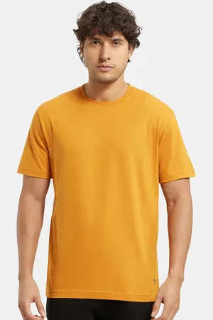 Jockey Combed Cotton Rich Round Neck Half Sleeve Tshirt-2714