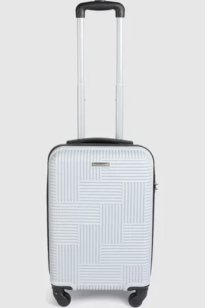 Teakwood Leathers LADAKH Textured Hard Sided Cabin Size Trolley Bag 38L