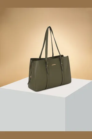 Pantaloons Women Textured Structured Shoulder Bag