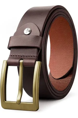 Metronaut Men Leather Formal Belt