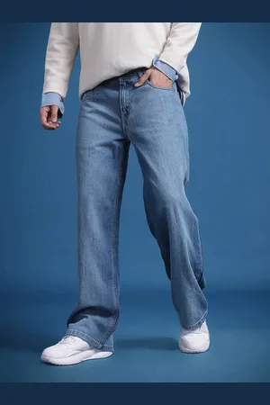 Roadster The Life Co. Men Wide Leg Jeans