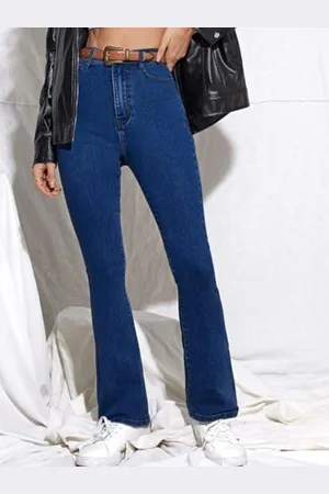 Broadstar Women Smart Bootcut High-Rise Stretchable Jeans