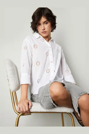 Max Collection Women Opaque Printed Casual Shirt