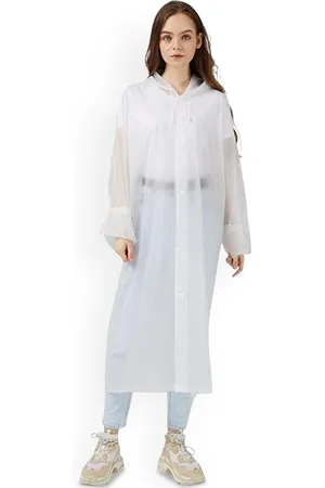 Teemoods Unisex Hooded Rain Jacket