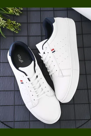 Styli Men Casual Court Sneakers