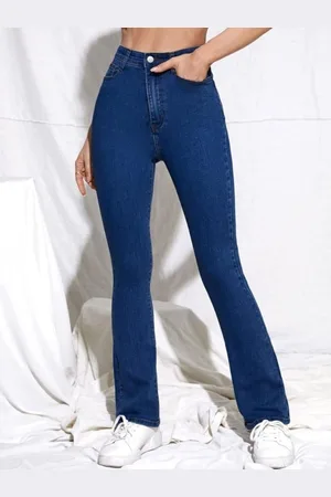 Broadstar Women Smart Bootcut High-Rise Stretchable Jeans