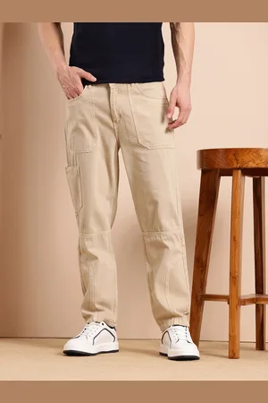 Mast & Harbour Men Relaxed Fit Carpenter Jeans