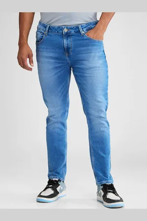 SPYKAR Men Slim Fit Heavy Fade Stretchable Jeans