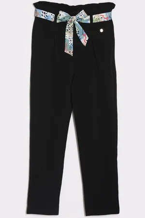 Allen Solly Girls Slim Fit Pleated Trousers