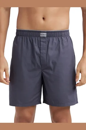 Jockey Combed Mercerized Cotton Woven Fabric Boxer Shorts-MC10