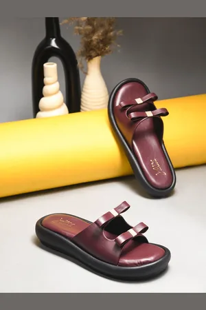 JM Looks Women Fashion Flat Embellished Open Toe Flat Sandal with Comfortable Sole