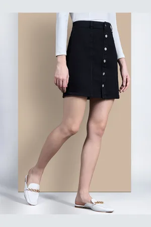 Chemistry A-Line Mini Slit Skirts