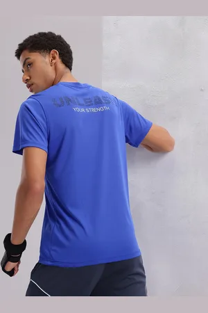 HRX Men Typography Printed Rapid-Dry Training T-shirt