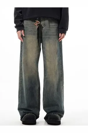 HERE&NOW Men Bootcut Heavy Fade Jeans